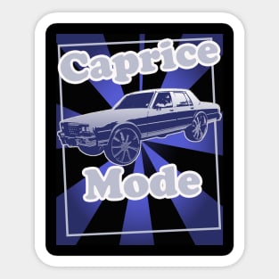 Caprice Mode Sticker